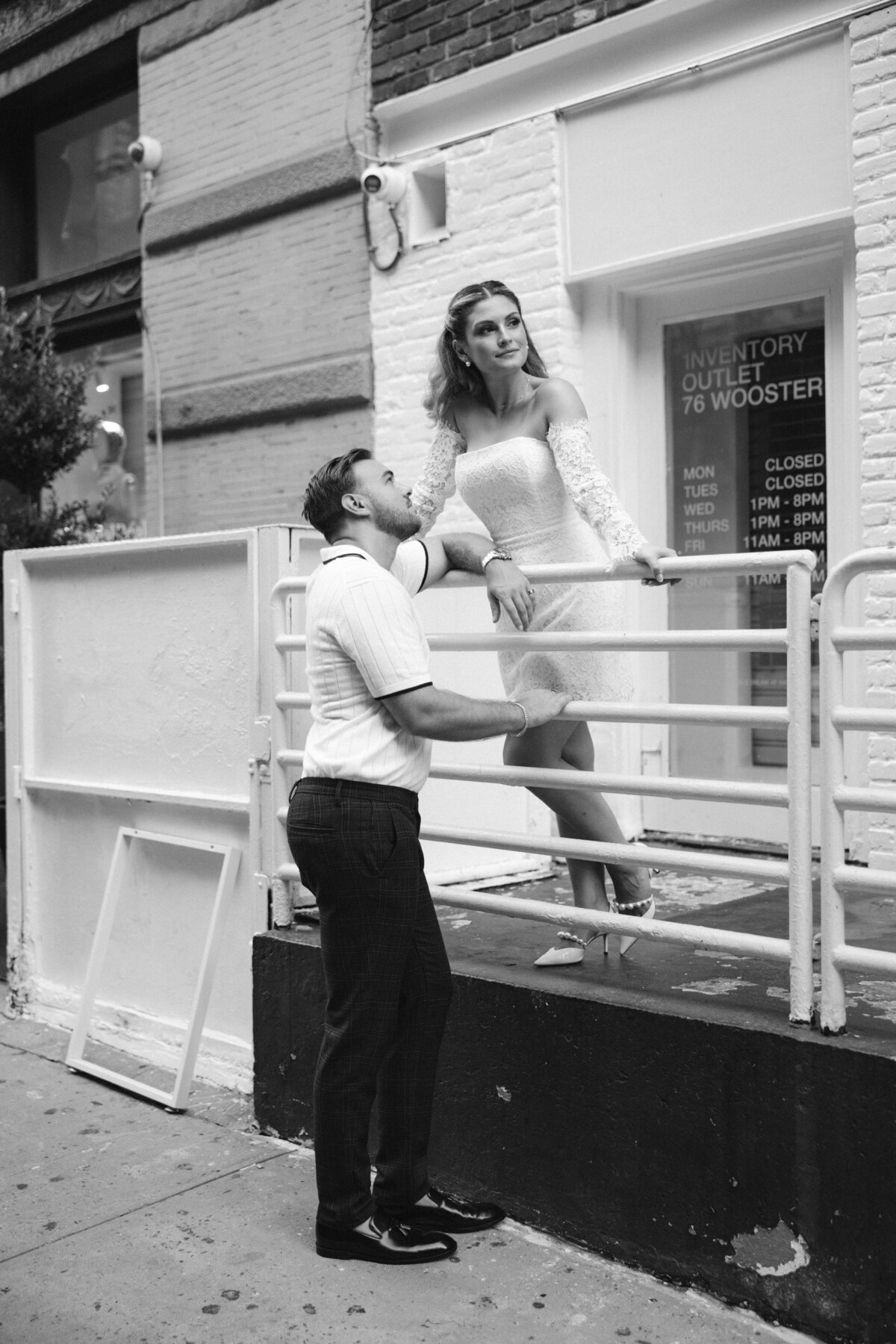 Tatia & Marco - NYC Soho Manhattan - Engagement Previews 044