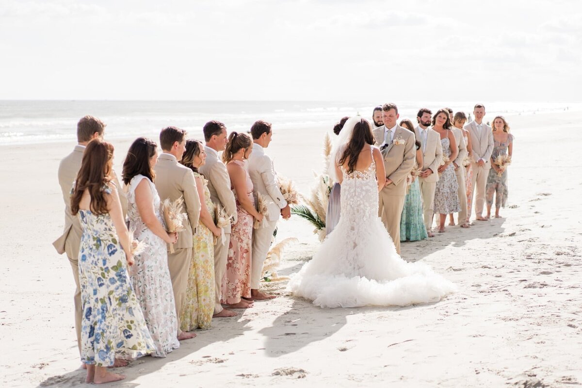 The Isles Beach Club Wedding | Blue Satin Bee 28