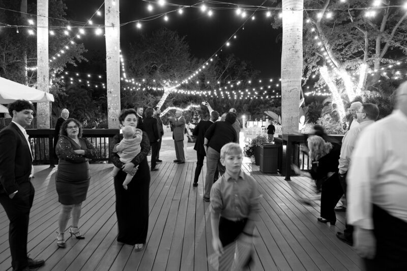 People dancing at wedding reception taken by Shelby Ann Photos, wedding photographer jacksonville, fl