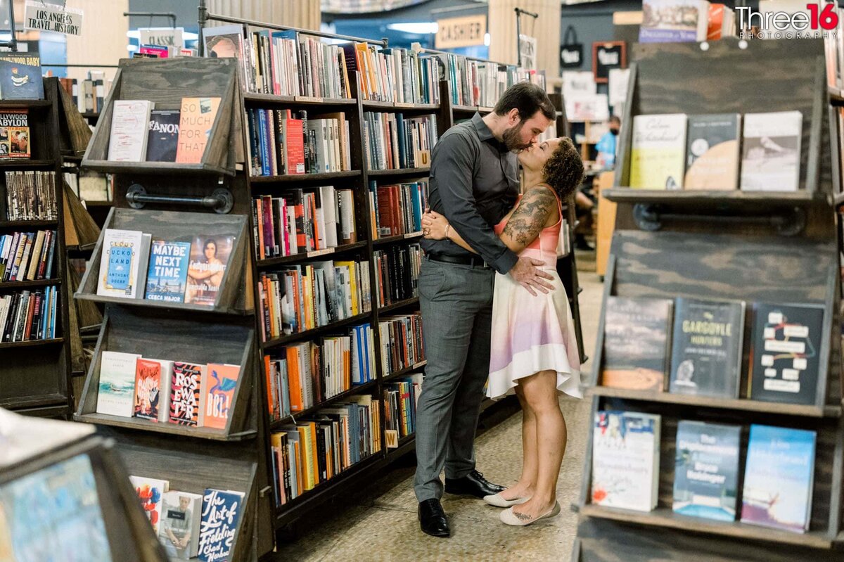 The Last Bookstore Engagement Photos-1008