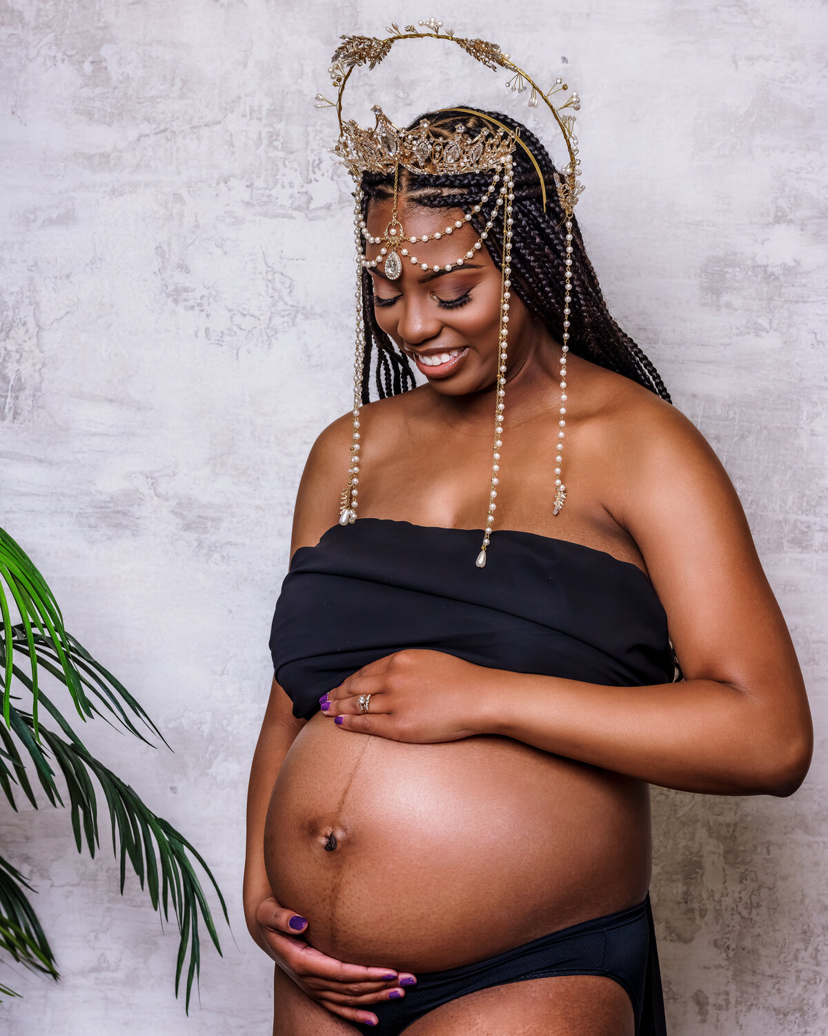 St.Louis Black Maternity Photographer