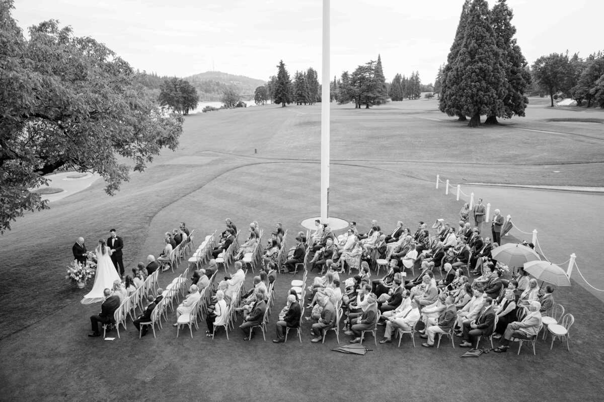 waverley country club wedding ceremony