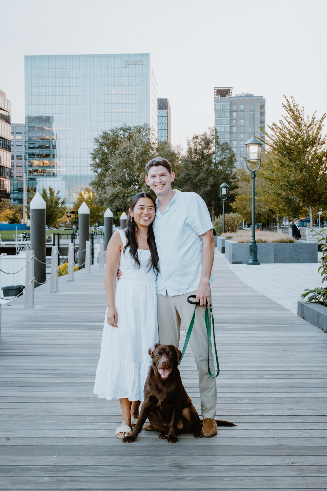 Boston Seaport Engagement Photos-New England Wedding Photographer-