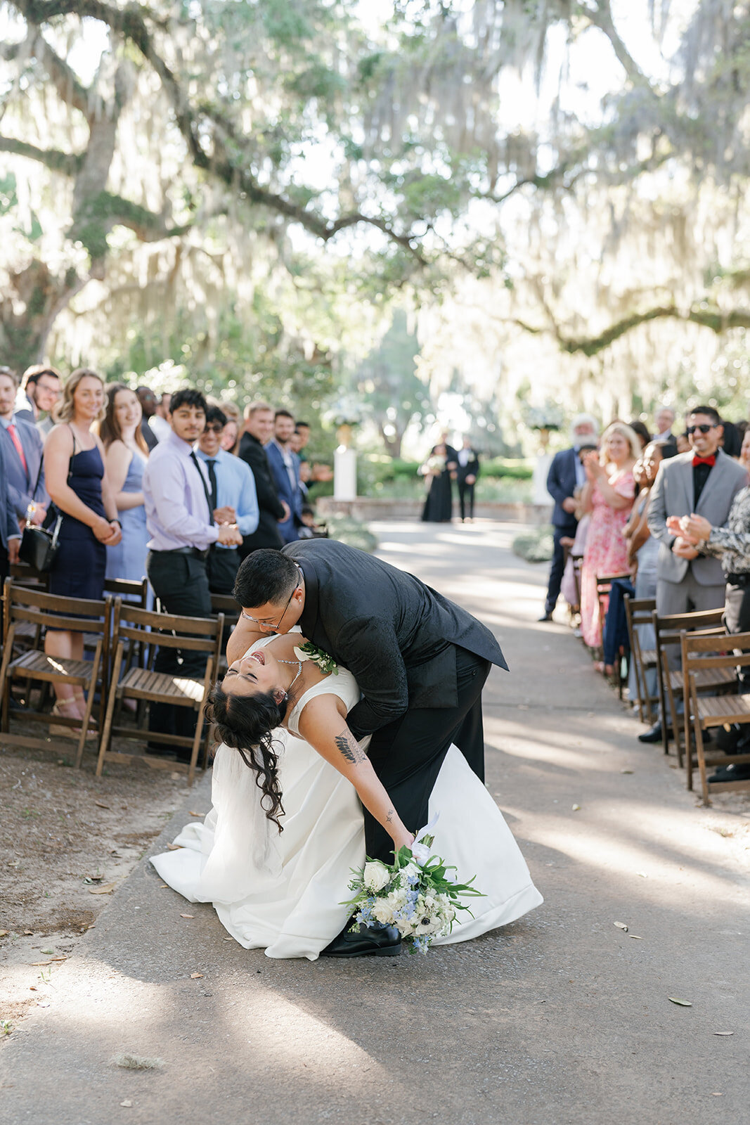 Crystal Gwenshon Photography Best Wedding Engagement Photographer Charleston South Carolina Brookgreen ceremony-77