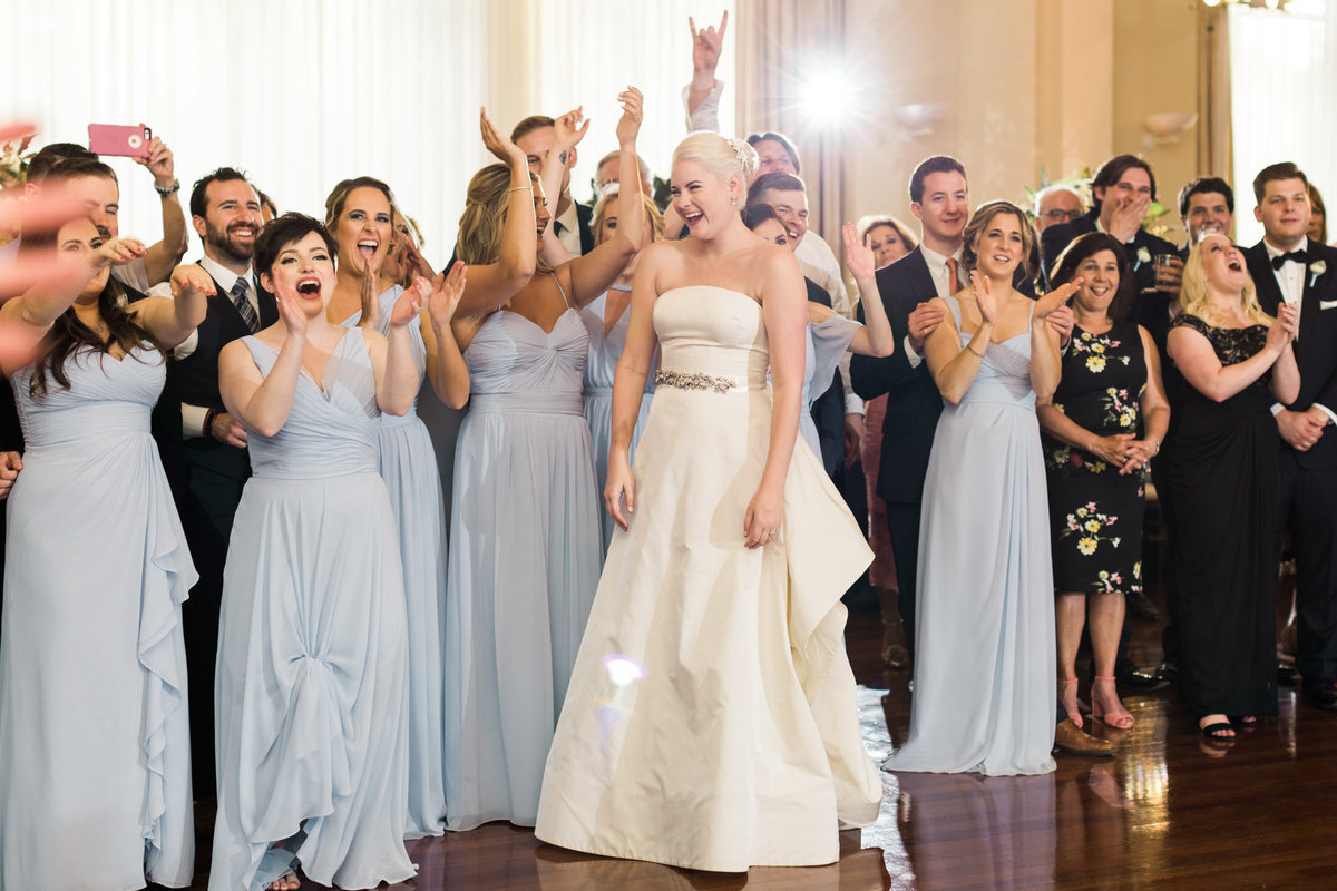 The crowds at the Atlanta History Center couldn't get enough of this mother  son surprise dance. Photo by luxury destination wedding photographer Rebecca Cerasani.