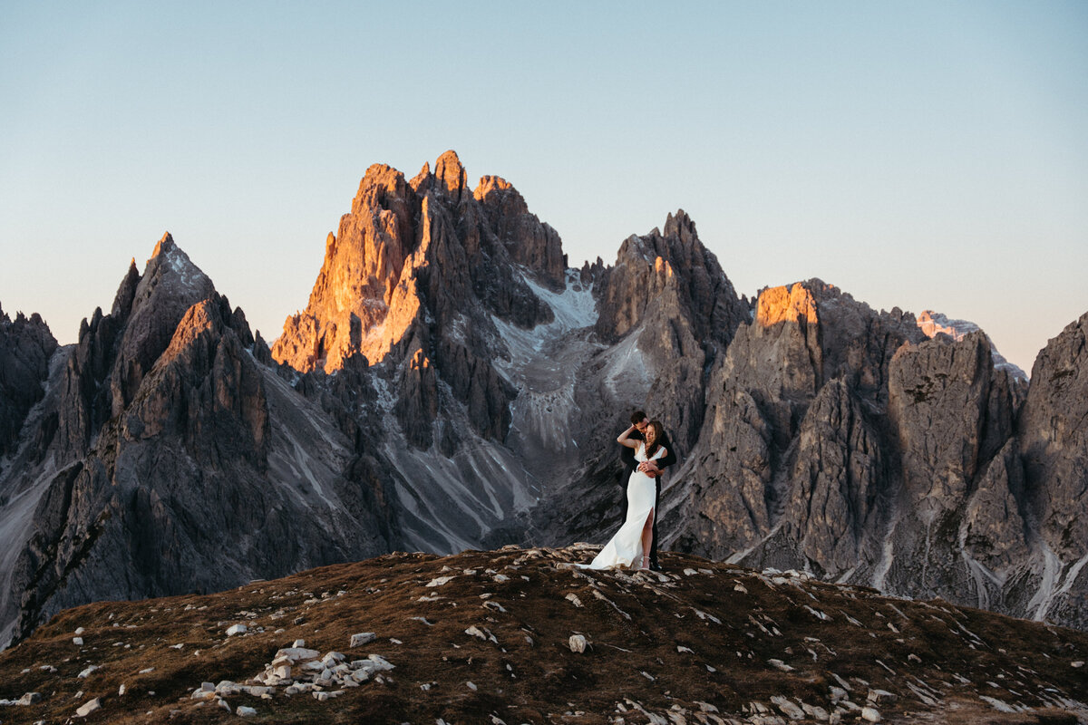 Cadini di Misurina Sunrise Elopement -22
