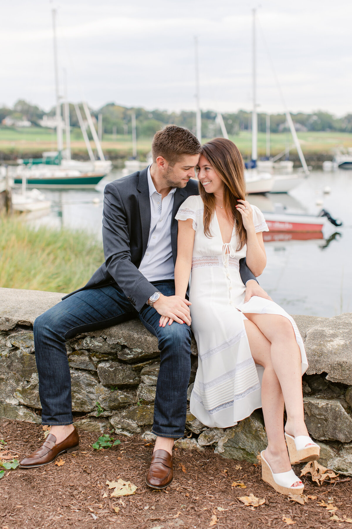 Lauren Kearns Photography Estate Wedding Photographer Biltmore Asheville North Carolina Swan House Atlanta Georgia Vanderbilt Newport Rhode Island Charleston South Carolina Florida New Jersey East Coast Engagement Couple Fairfield-Connecticut