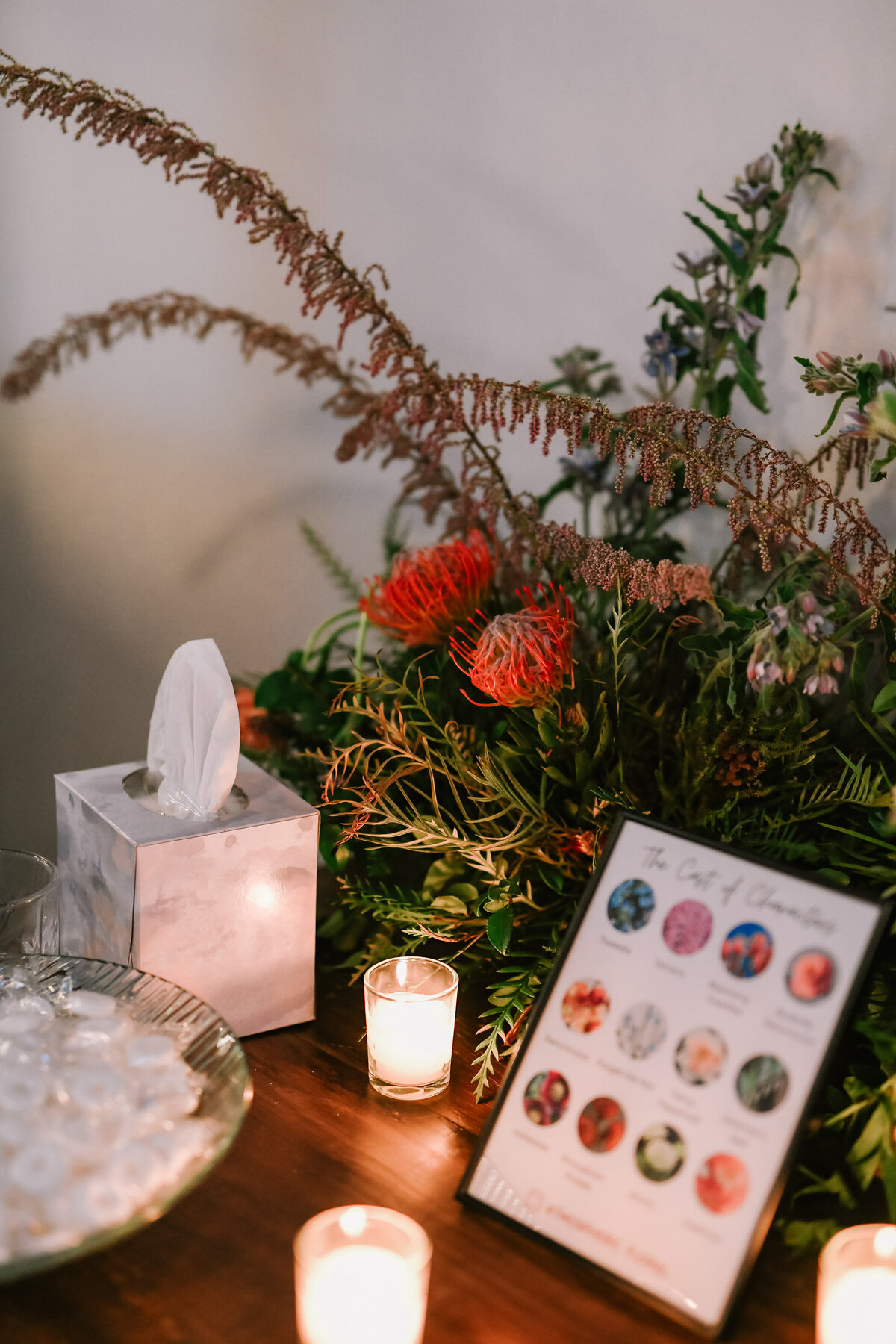 Architectural Building Arts Anniversary Party Florals-5