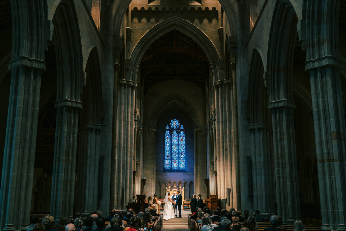 Bryn Athyn Cathedral Wedding Ceremony