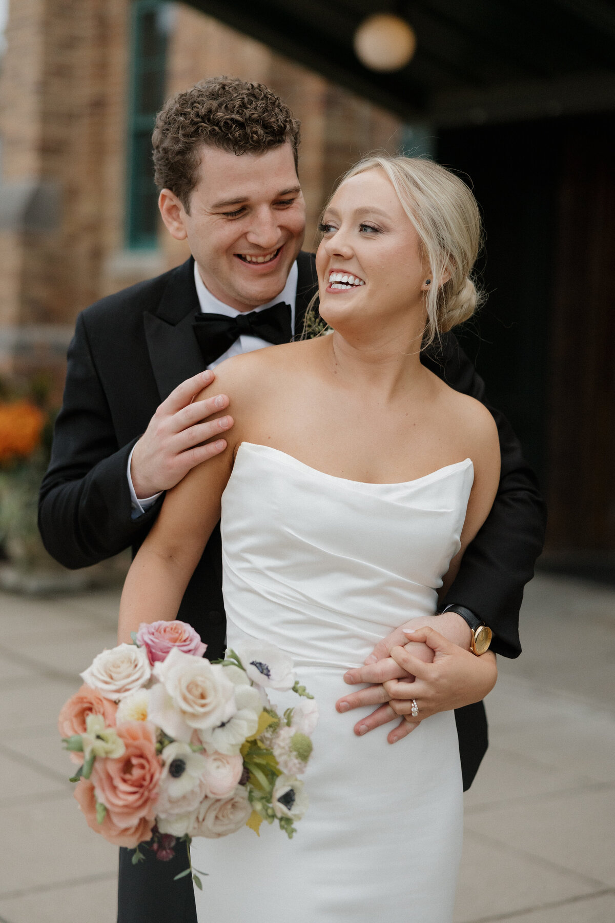 Indianapolis wedding photography candid reception moment
