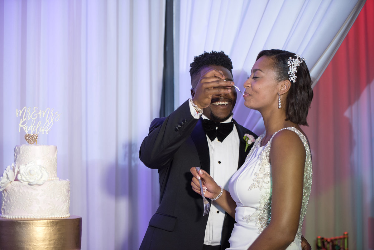 NFL Miami Dolphins Brandon Radcliff ShaKyra Radcliff Briza on the Bay Wedding Andrea Arostegui Photography-285