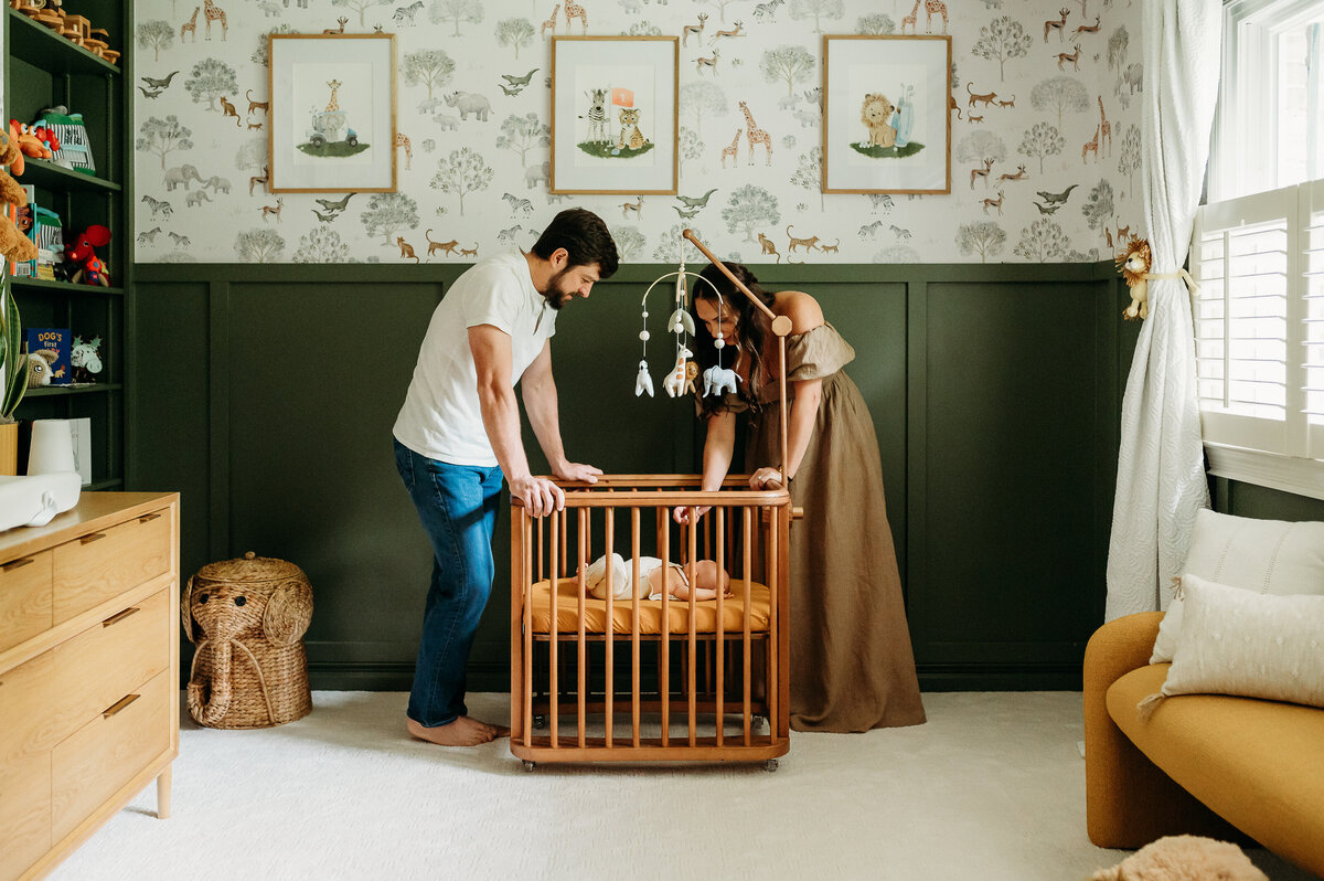 A luxury newborn photography session in Timonium, capturing delicate details and peaceful moments in soft, natural light.