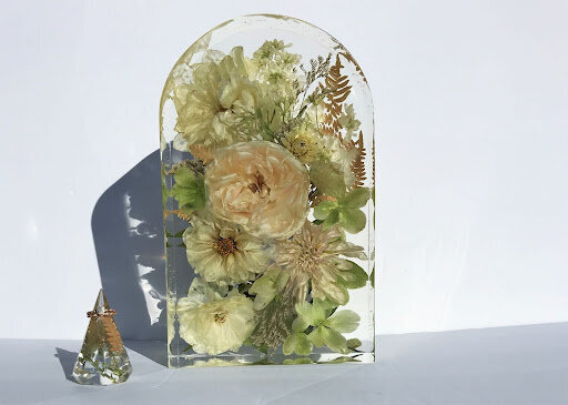 Resin Flower Preservation for Wedding Bouquets