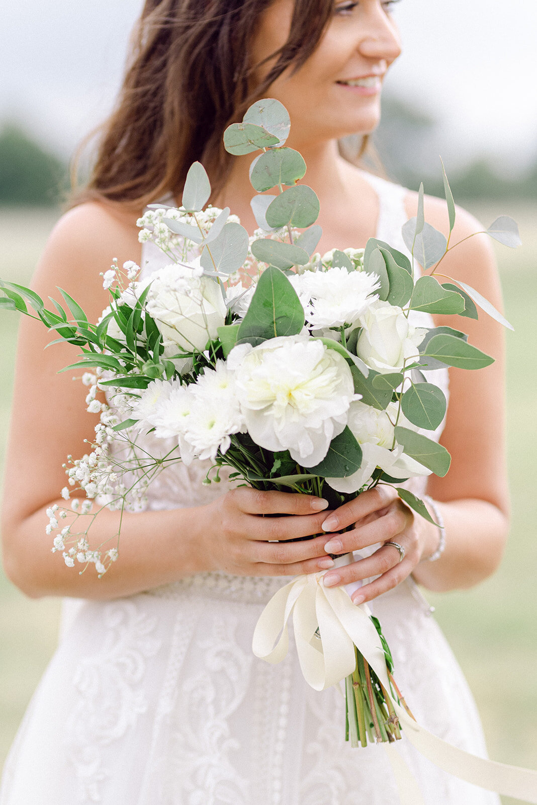 Detail Photo of the brides bouquet