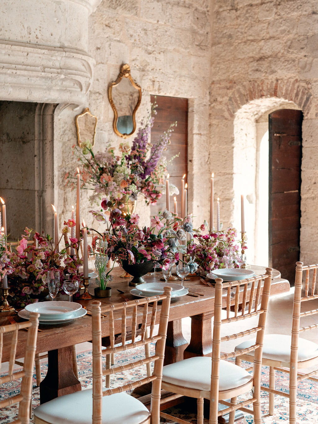 14-french-chateau-muted-pastel-floral-wedding