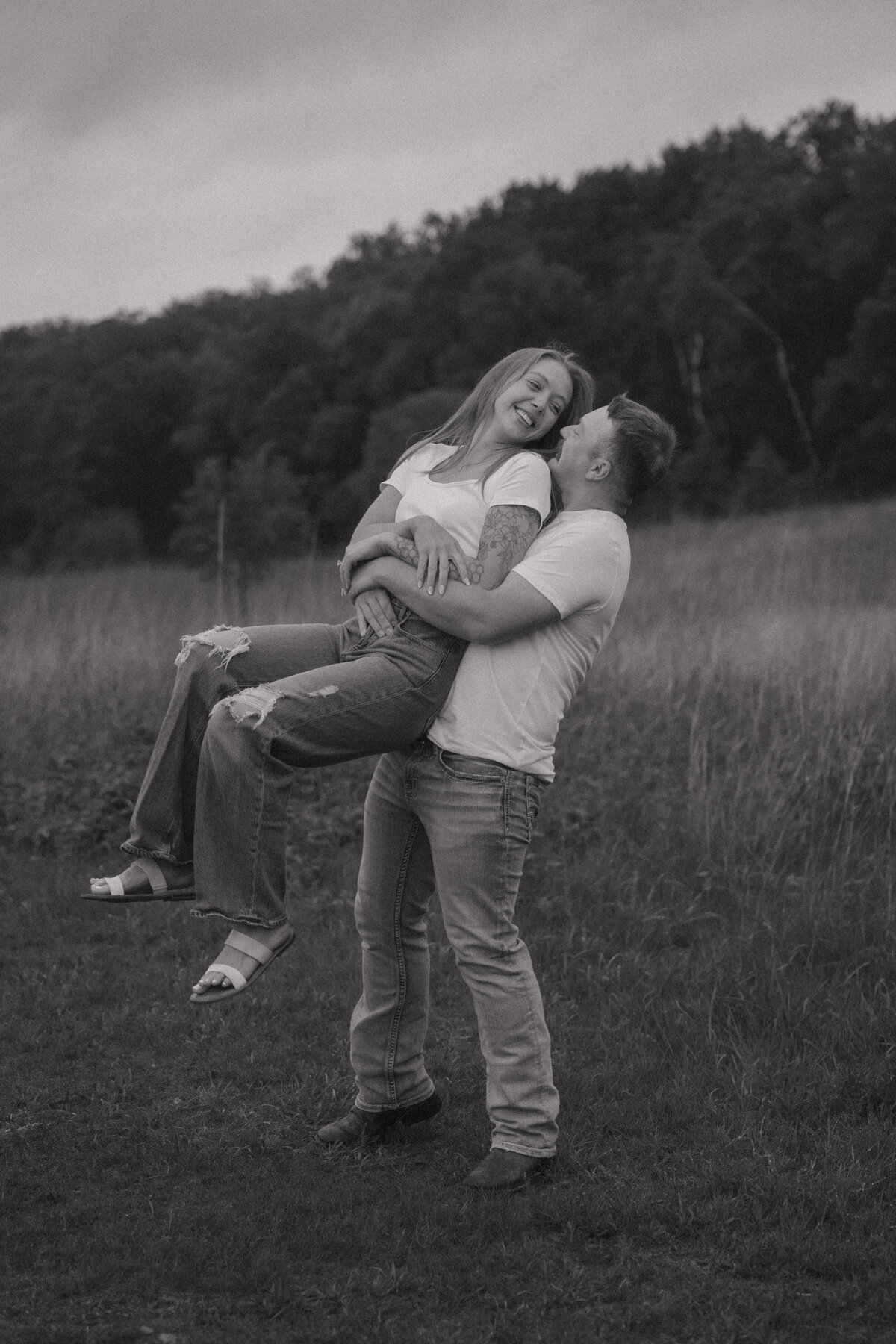 Alicia and Zach's Scandia, Minneosta Engagement Photography-35