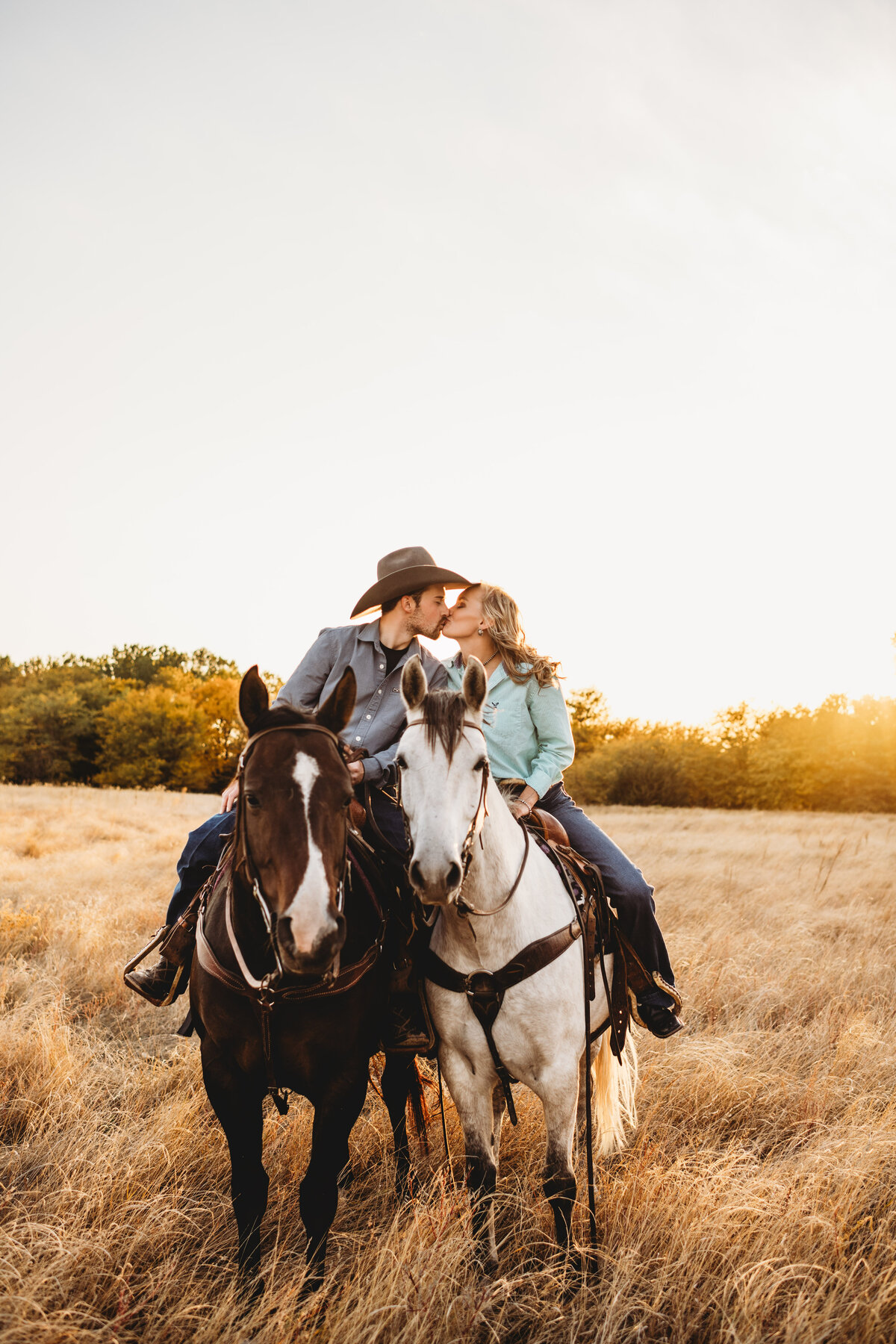 Cowboy Engagement Photos