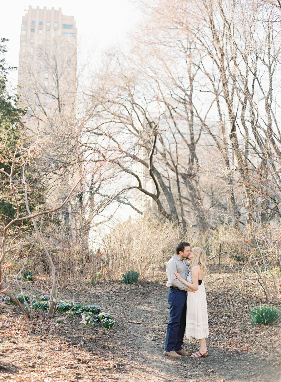 NYC Central Park Engagment Session Photographer Luxury Film Vicki Grafton Photography 5