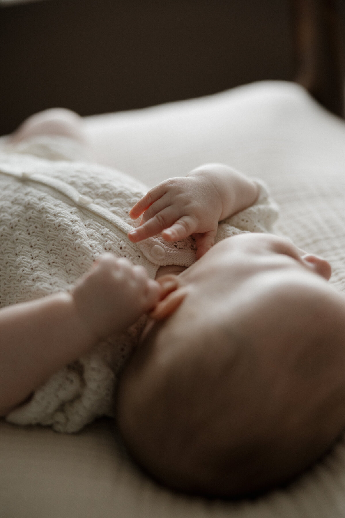 Indianapolis newborn photography baby detail photo