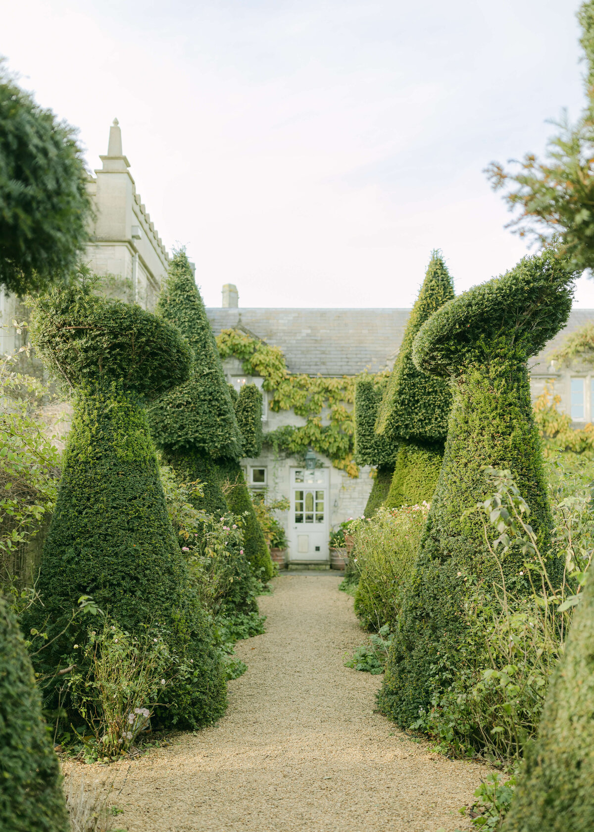 chloe-lowe-wedding-euridge-manor-gardens-hedges
