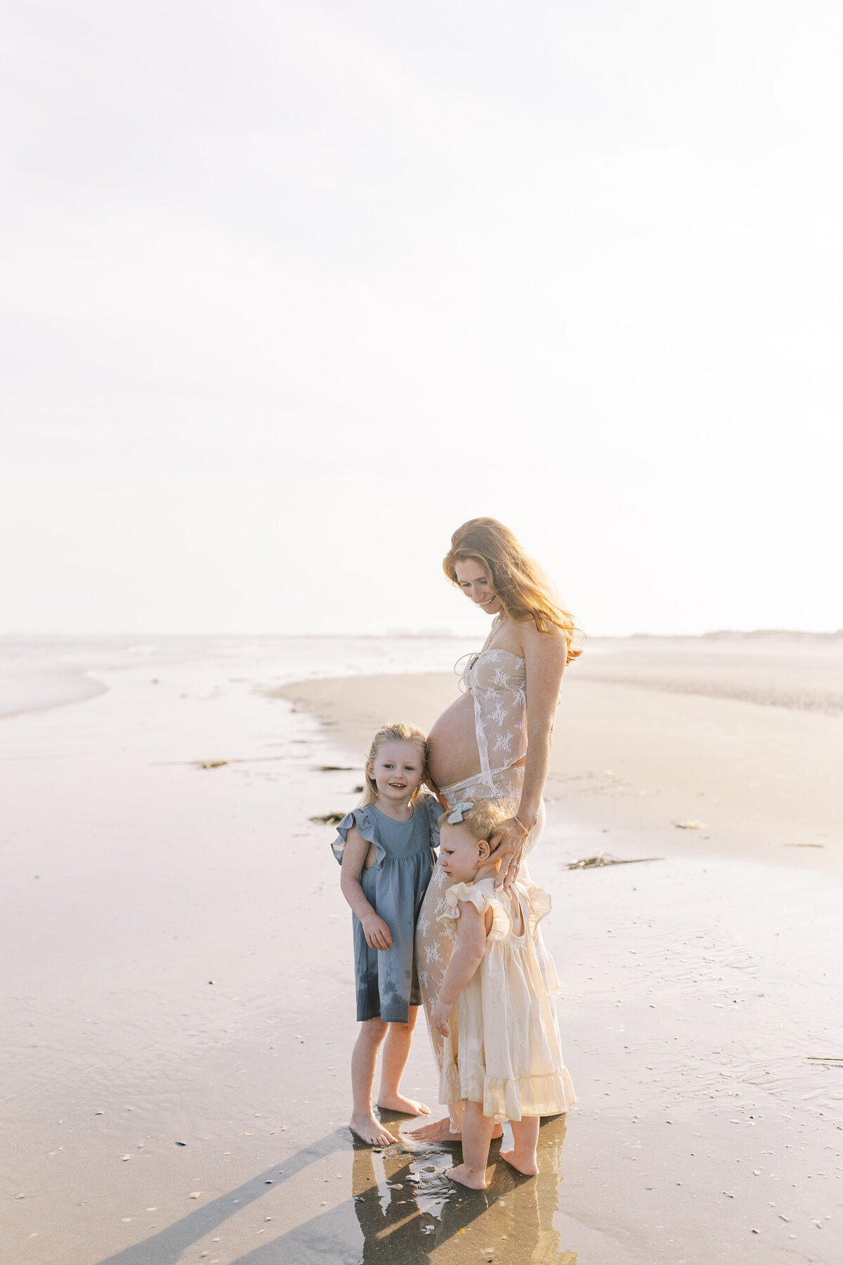 Jersey Shore beach maternity session - 10