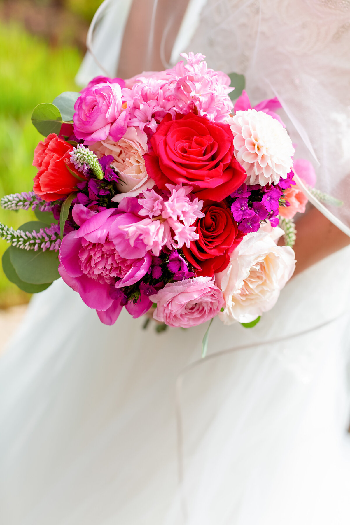 Pink Wedding Bouquet, Colorado