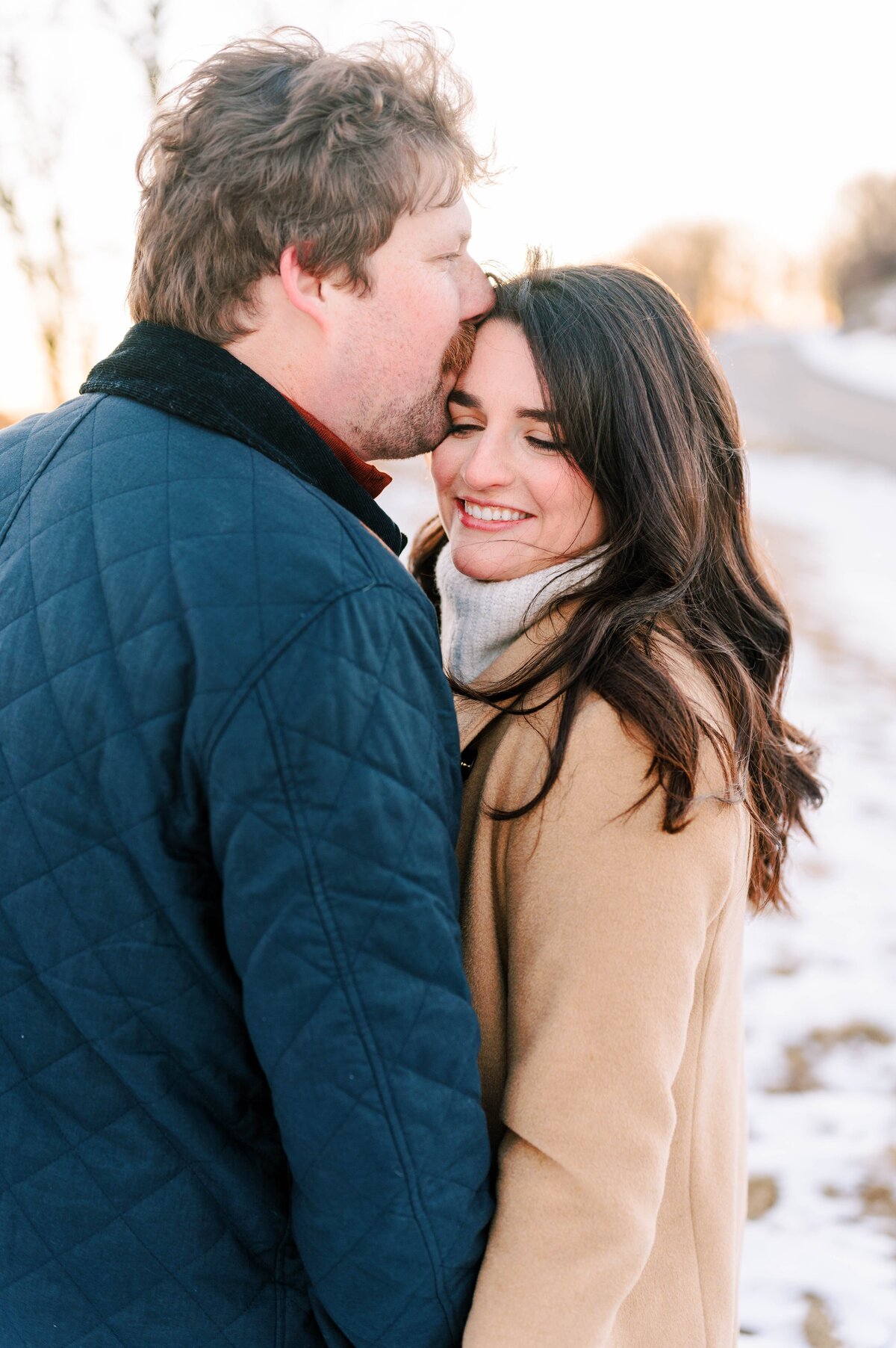 Jamie & Will Blowing Rock NC Winter Engagement Session_0781