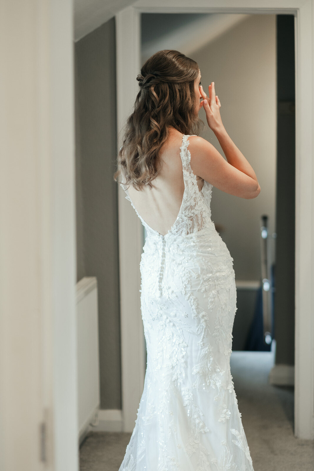 Romantic Wedding at Hilltop Country House, Cheshire - Stunning Countryside Venue-52
