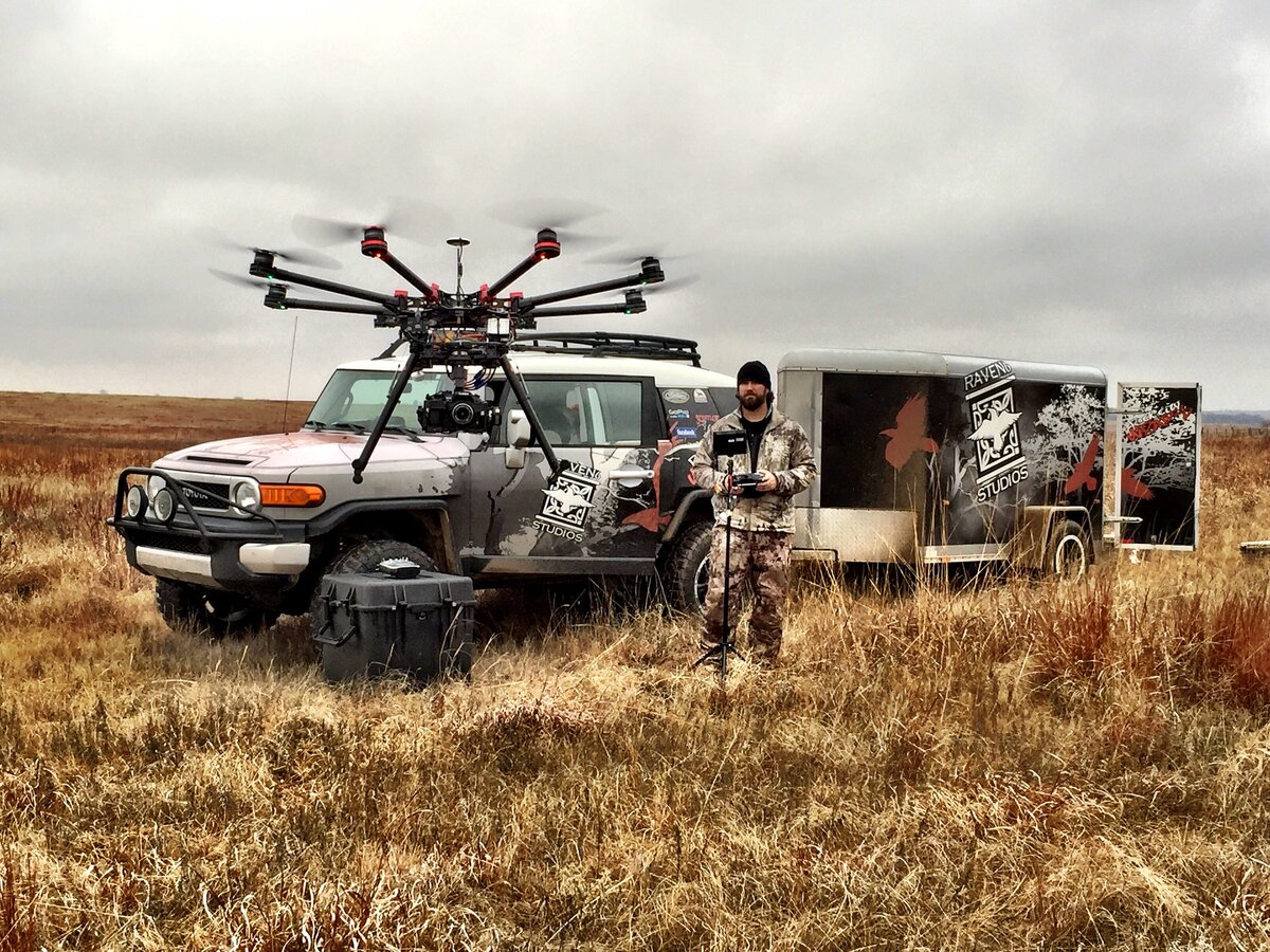 Aerial filming with Jason Miller and Raven 6 Studios