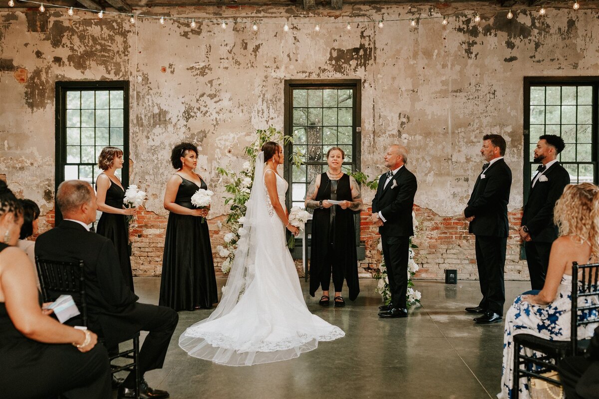 Kate Campbell Floral Modern Wedding at Mt Washington Mill Dye House by Barbarah Perttula photo_16