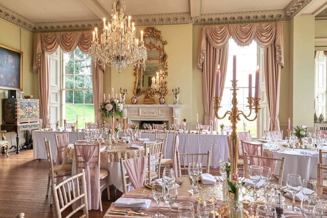 Dusky pink and gold wedding Prestwold Hall sm (10)