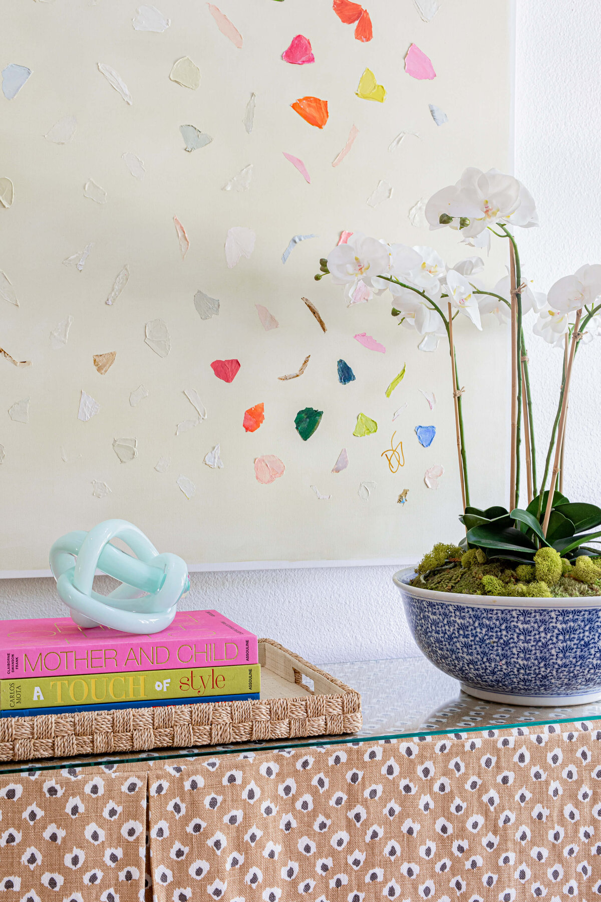 oyster creek studios aryns home vase and paintings 