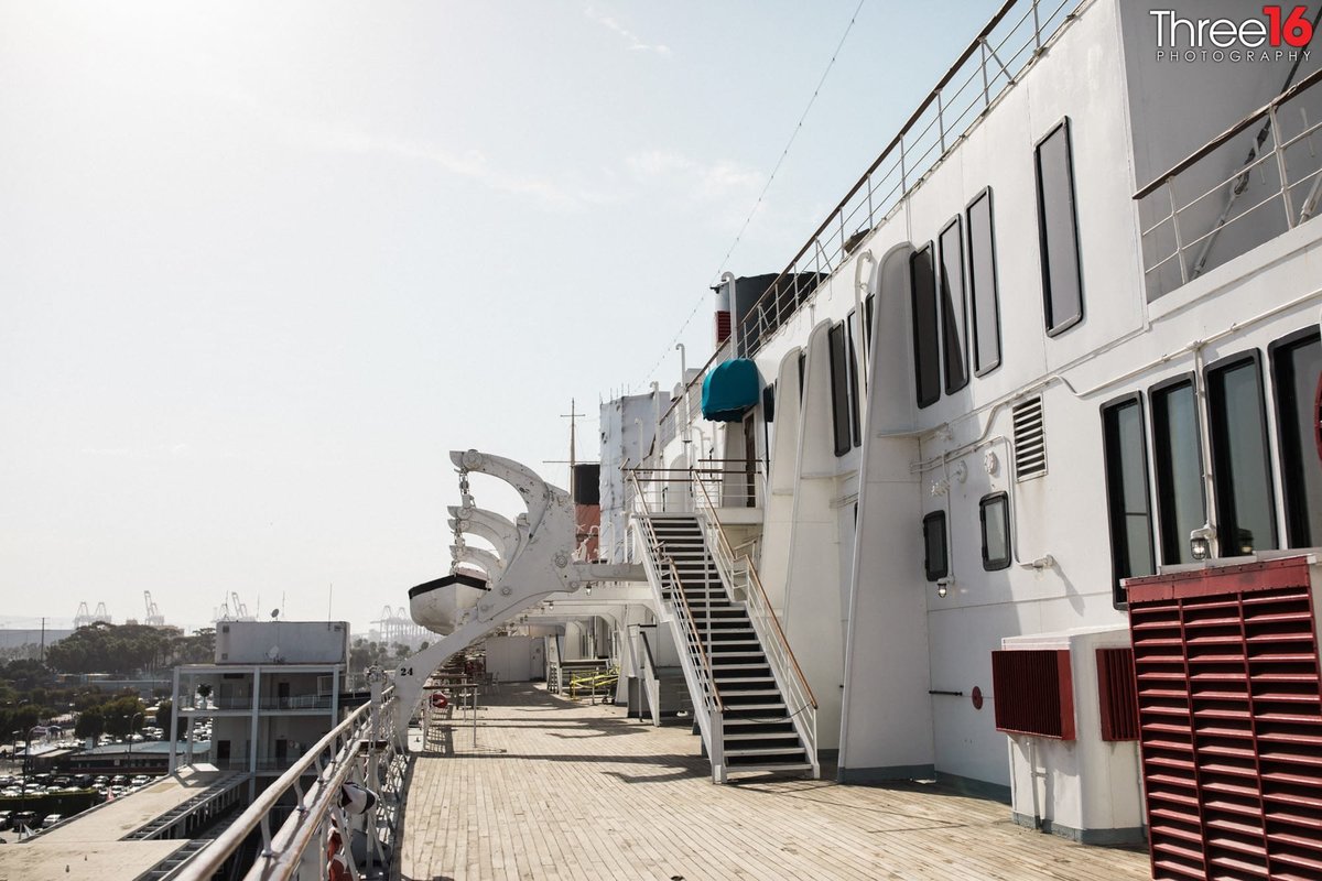 Deck of the Queen Mary