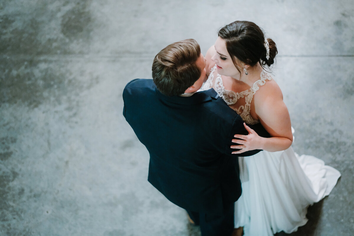 First dance at Waddell Vineyards in Oklahoma