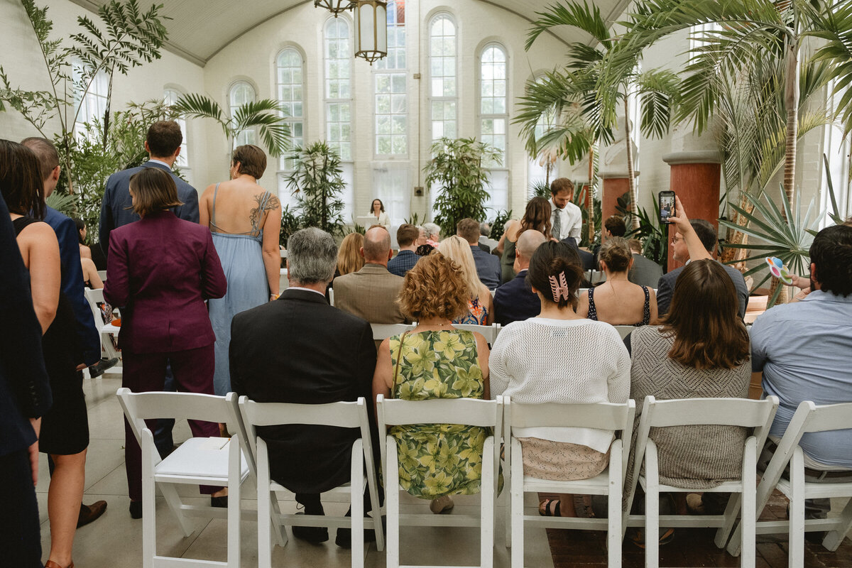 documentary photographer garden greenhouse wedding-57