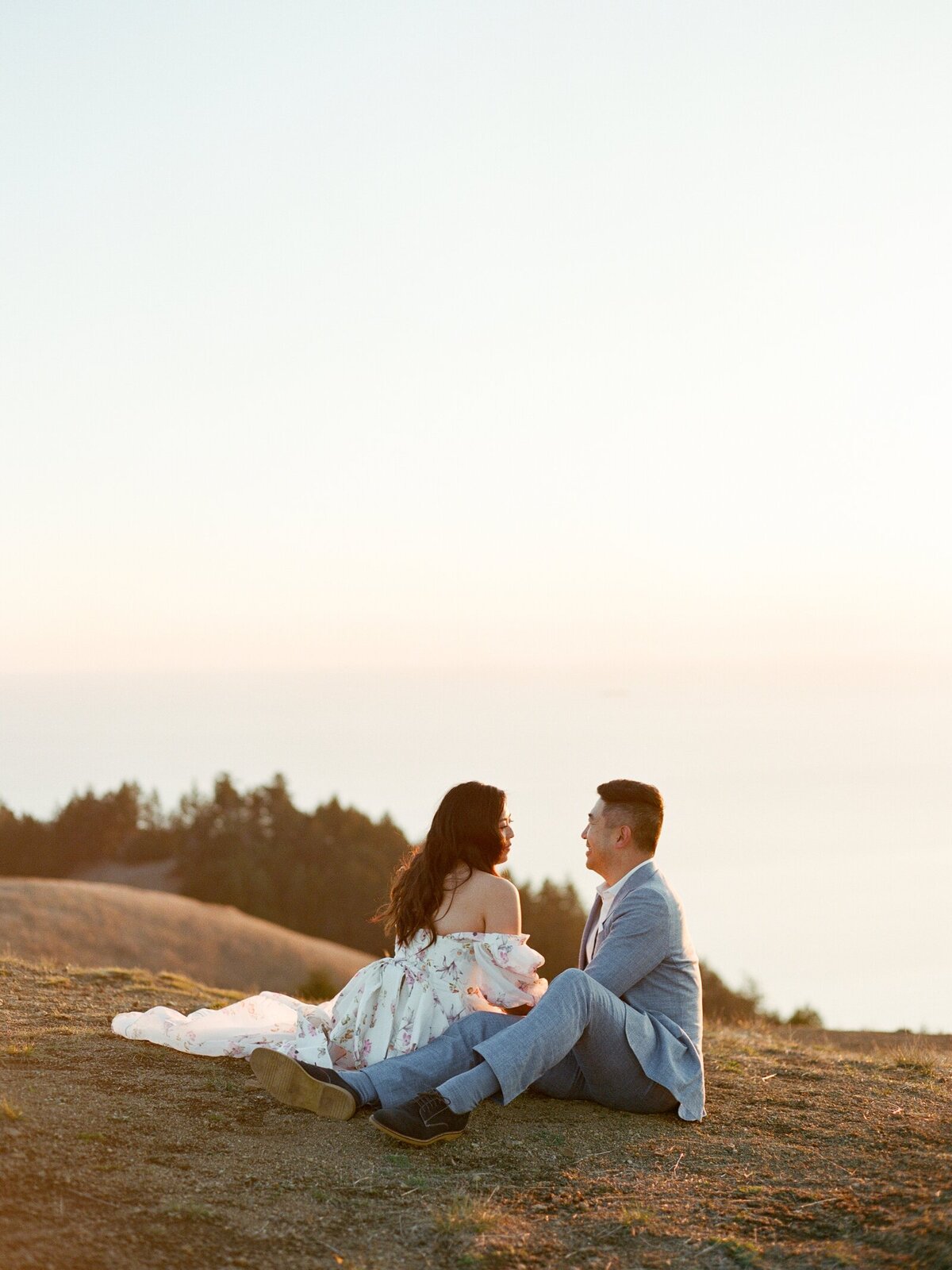 Anna + Alex Mt Tamalpais Engagement Session Cassie Valente Photography 077