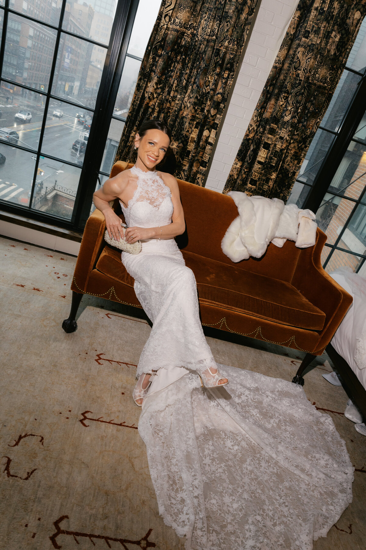 Noelle & Josh - NYC St Patricks Bowery - Wedding Previews 037