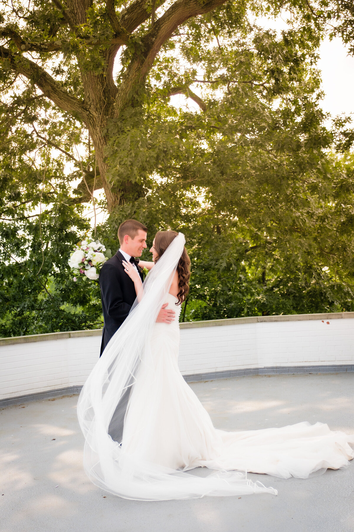 wedding pic from Allegheny Country Club in Sewickley