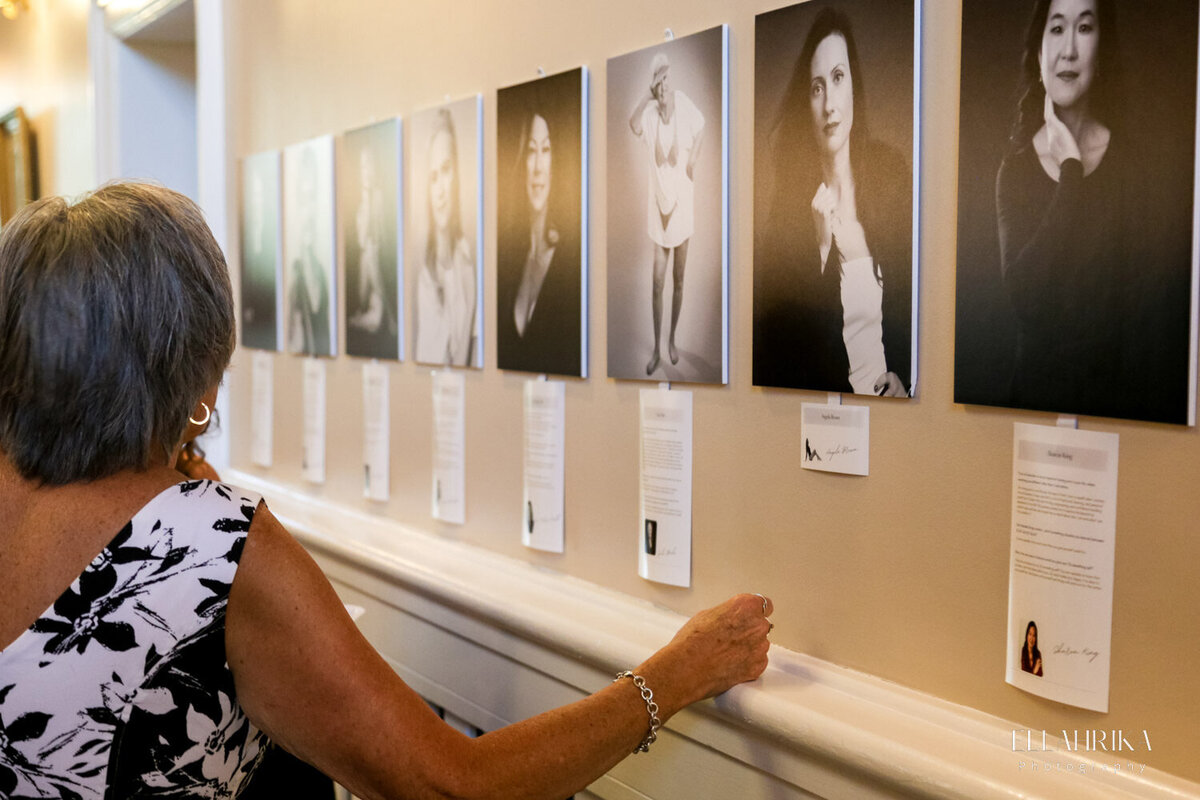 Portrait exhibit by Ellahrika Photography