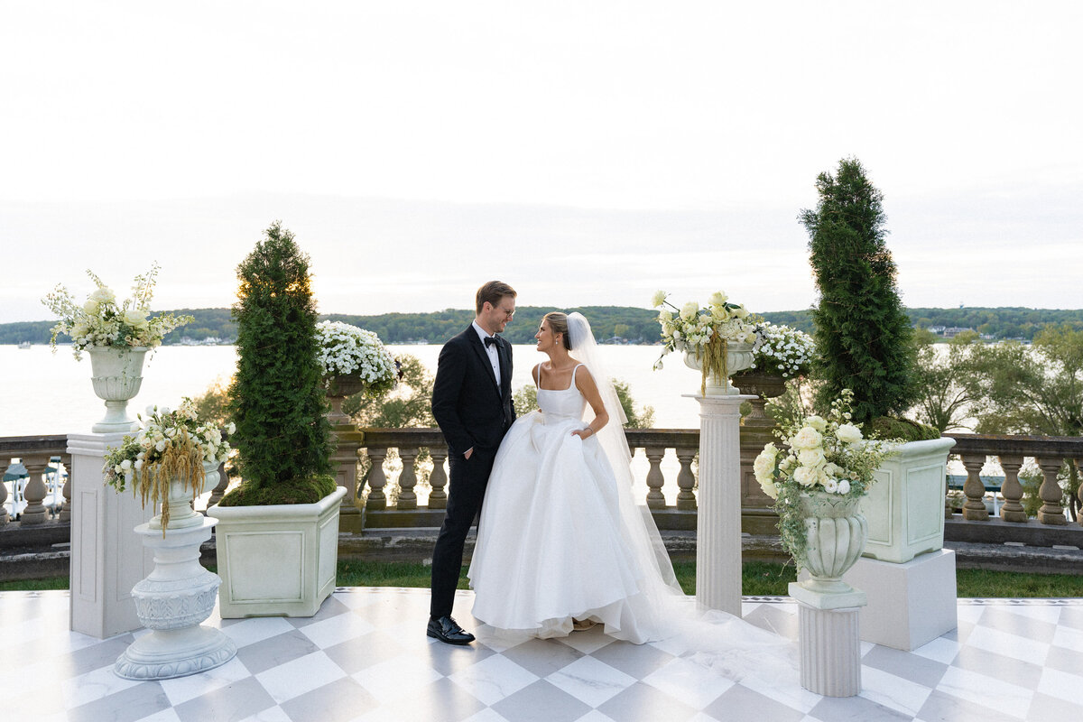 golden hour champagne ivory stone manor wedding lake geneva-53