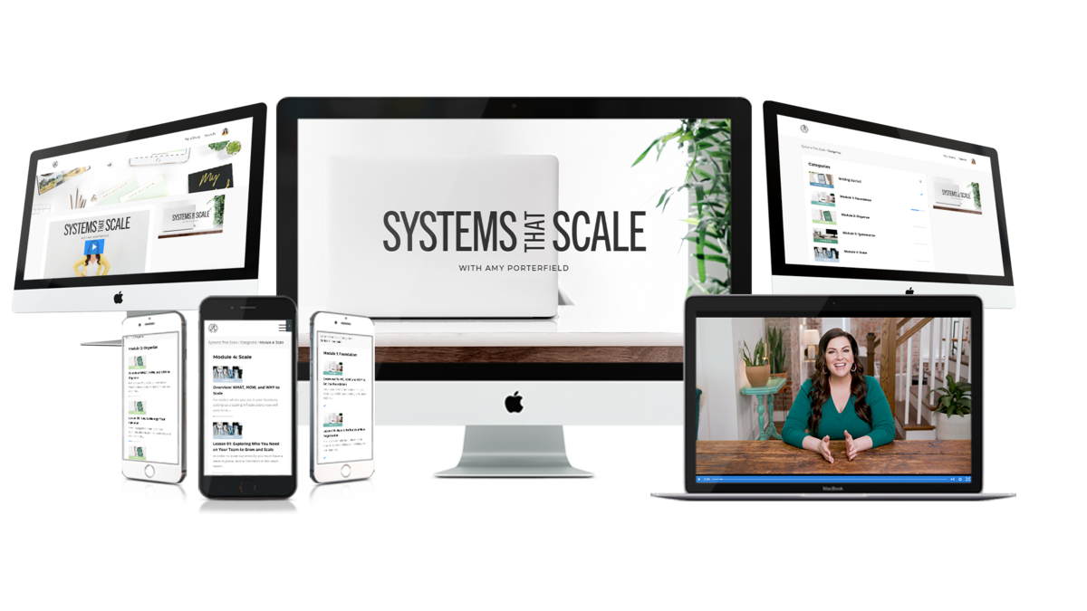 STS Product Mockup With Computer Screens - online business systems