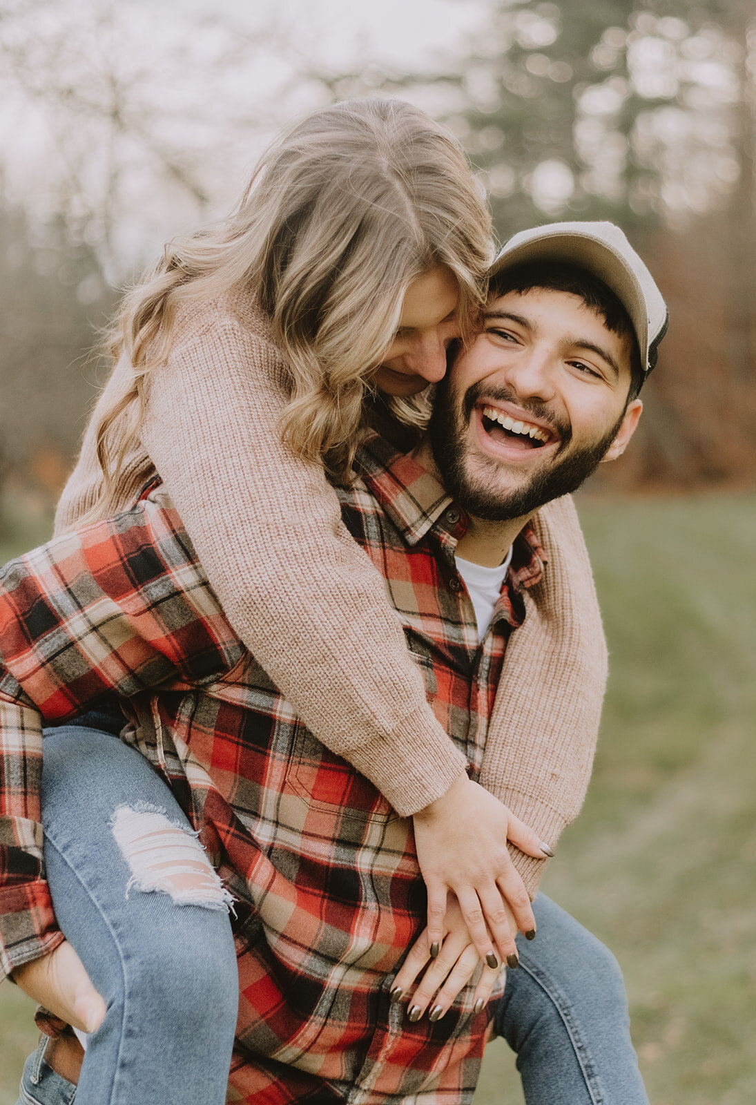 Piggyback Couple Portrait | Sadie Elizabeth