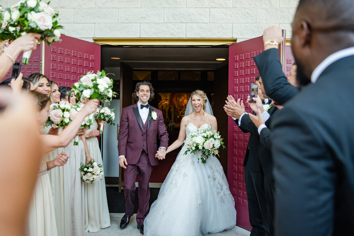 bride-and-groom-leaving-the-church