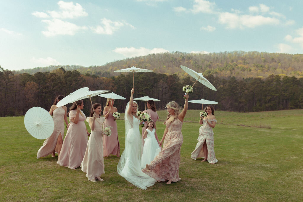 bridal party photo