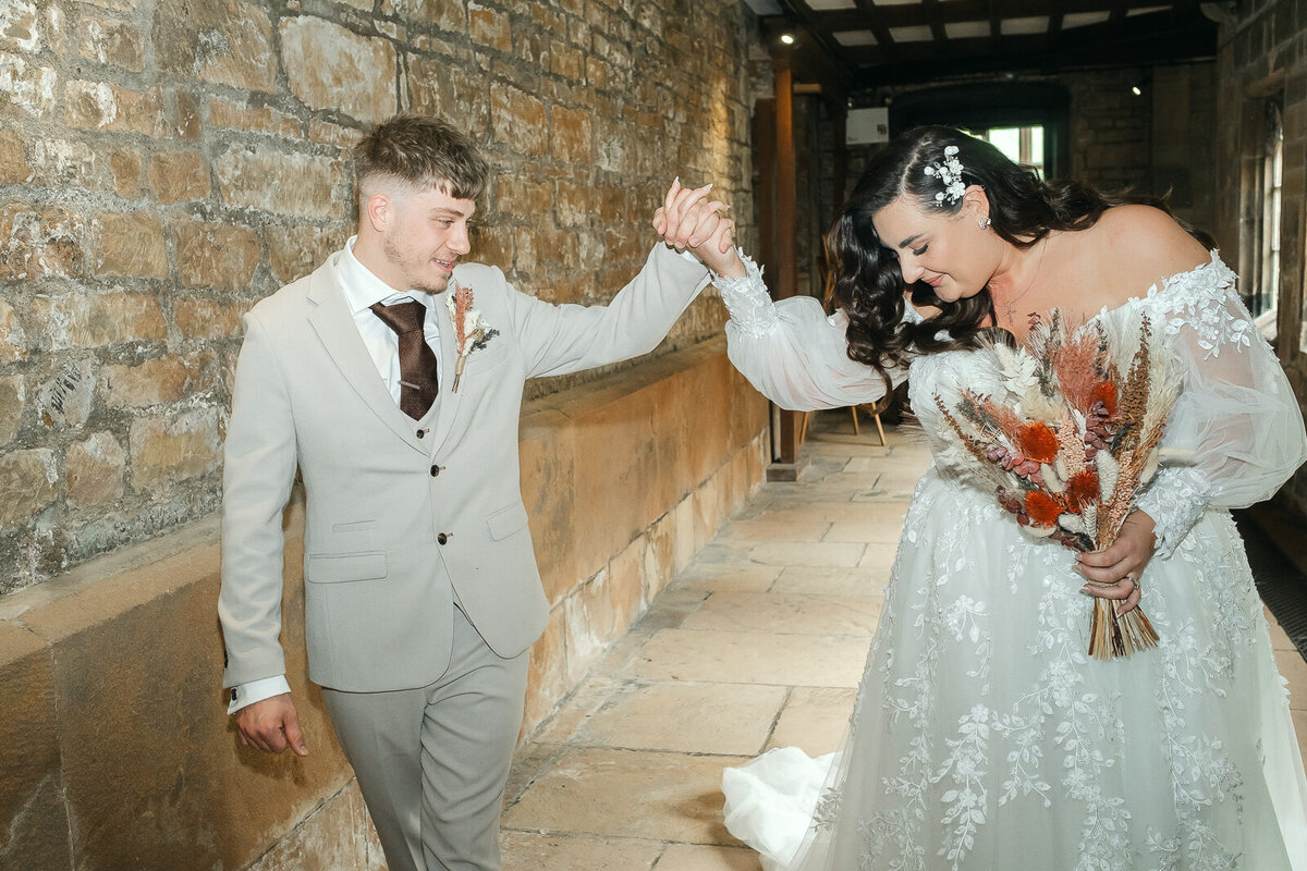 Romantic Nottingham Wedding at Newstead Abbey - Timeless Love in a Historic Setting-51