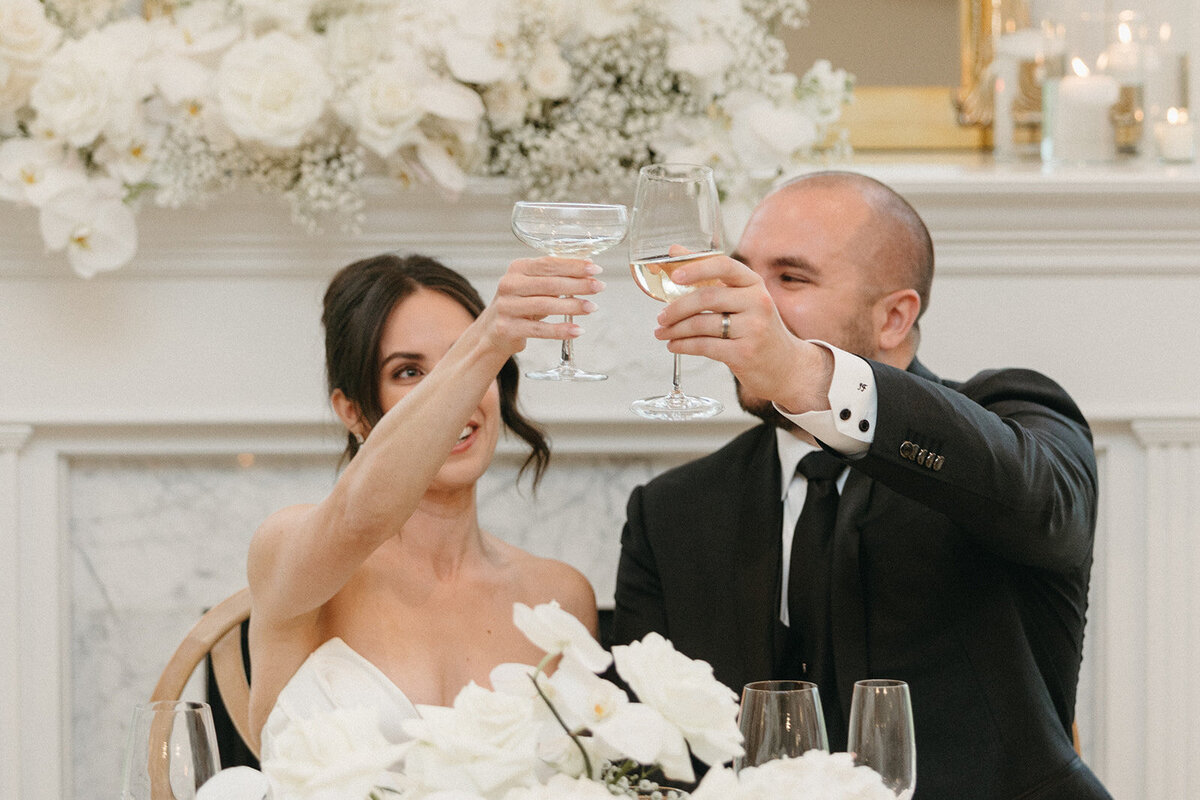 Stephanie & James _ Modern Elegant Sparrow Lane Wedding -756