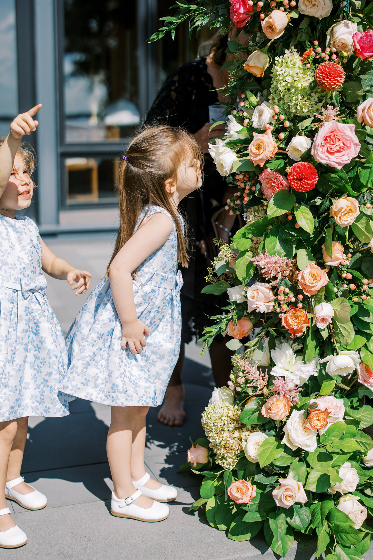 Flower Girls Candid