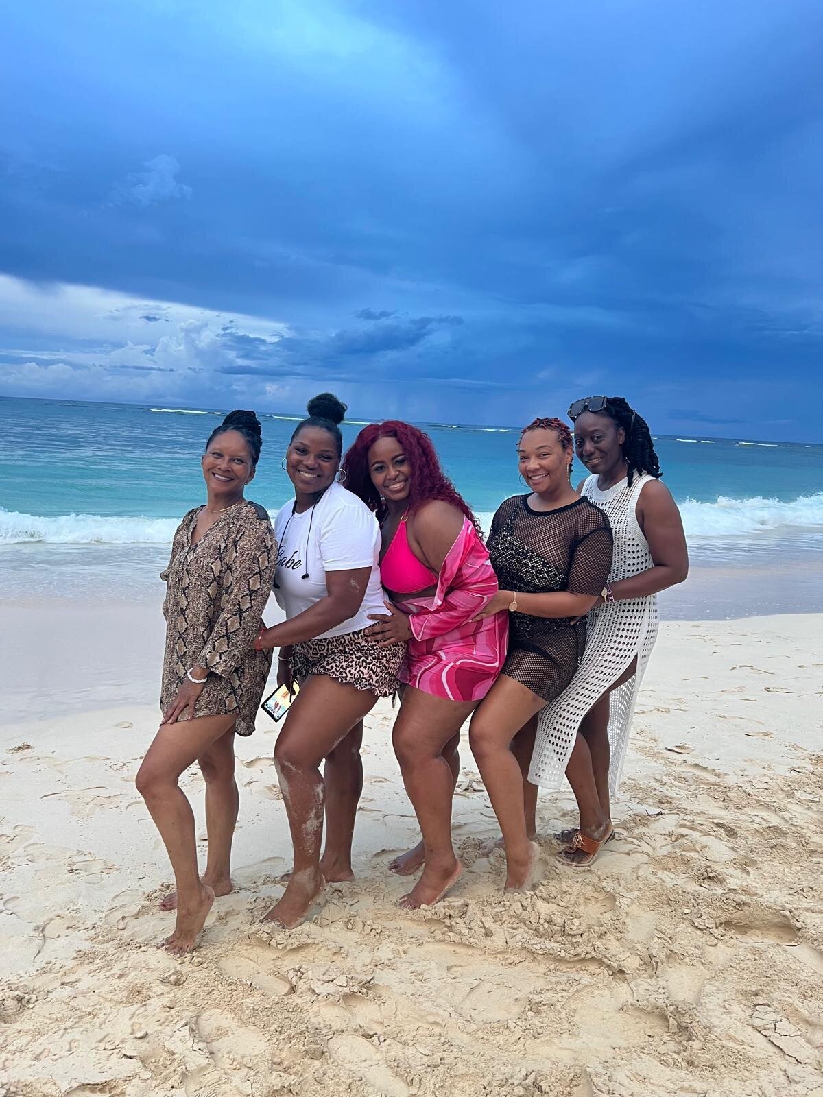 Ladies on Beach