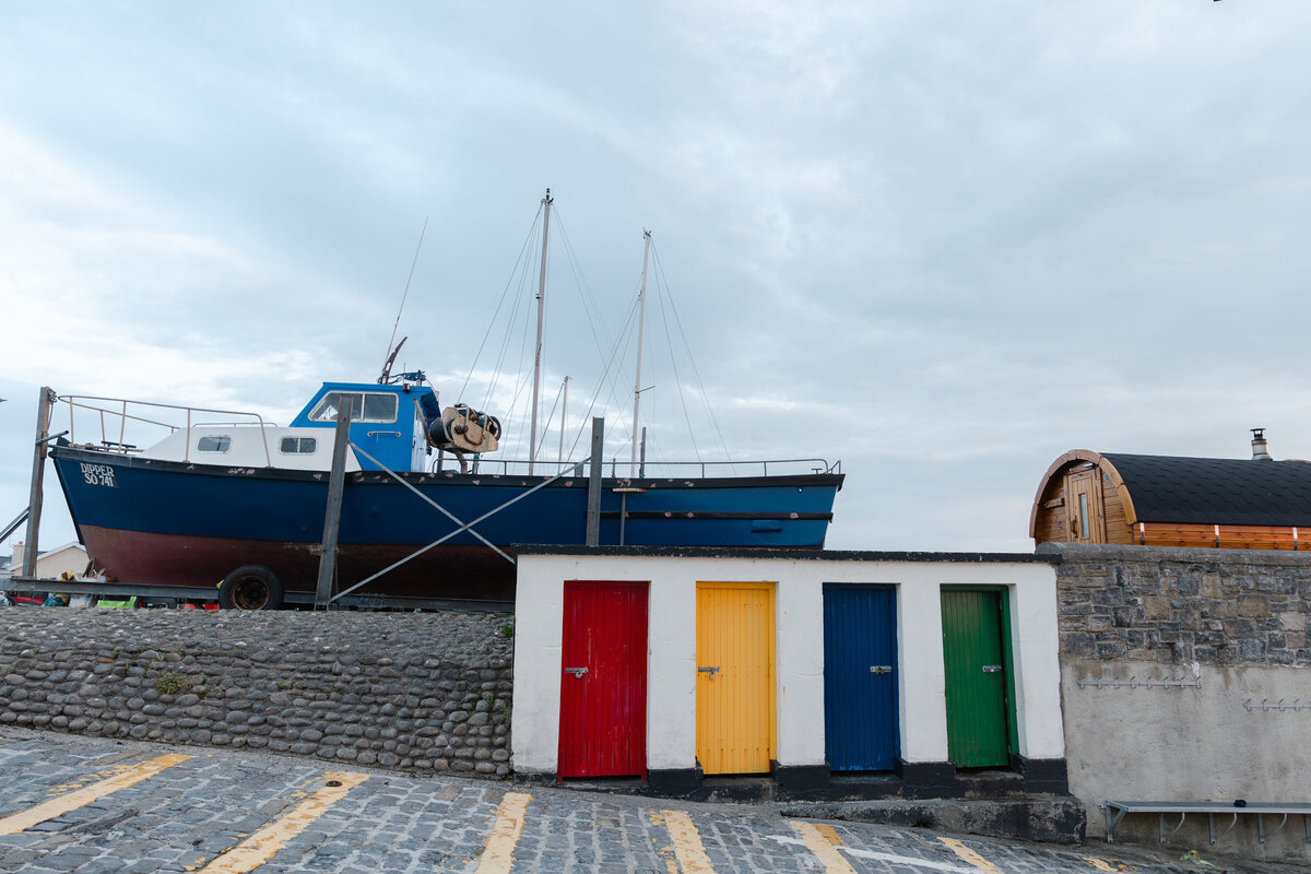 Ireland-Wild Atlantic Way-Enniscrone Pier-Sauna-Family Travel Photographer-Homeschool Travel Photographer-Travel Photographer-Kate Neal Photography