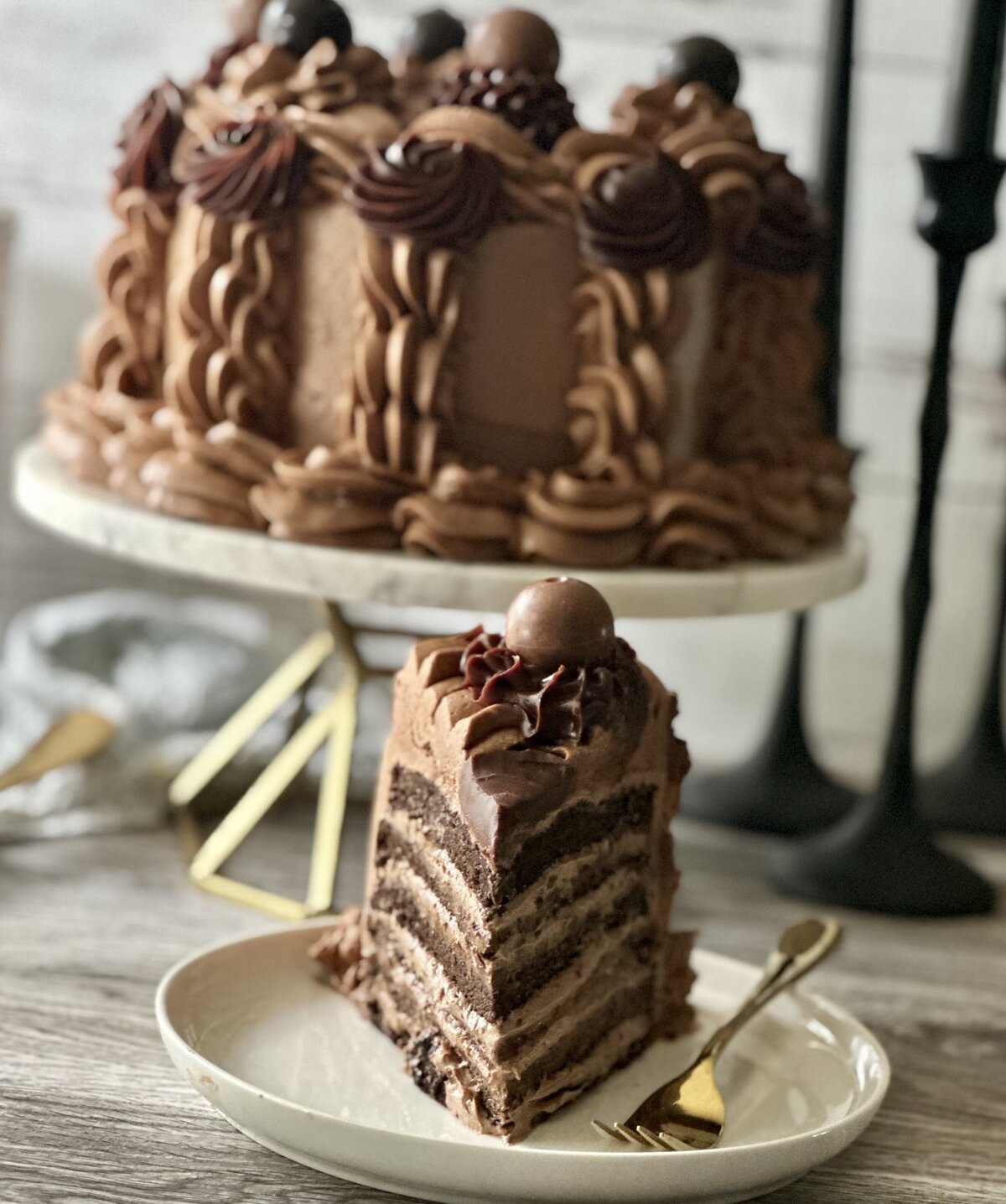 Habanero Hot Chocolate Cake by the Rockabilly Baker